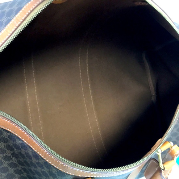 CELINE MACADAME VINTAGE BOSTON/DUFFLE BAG - Picture 12 of 13